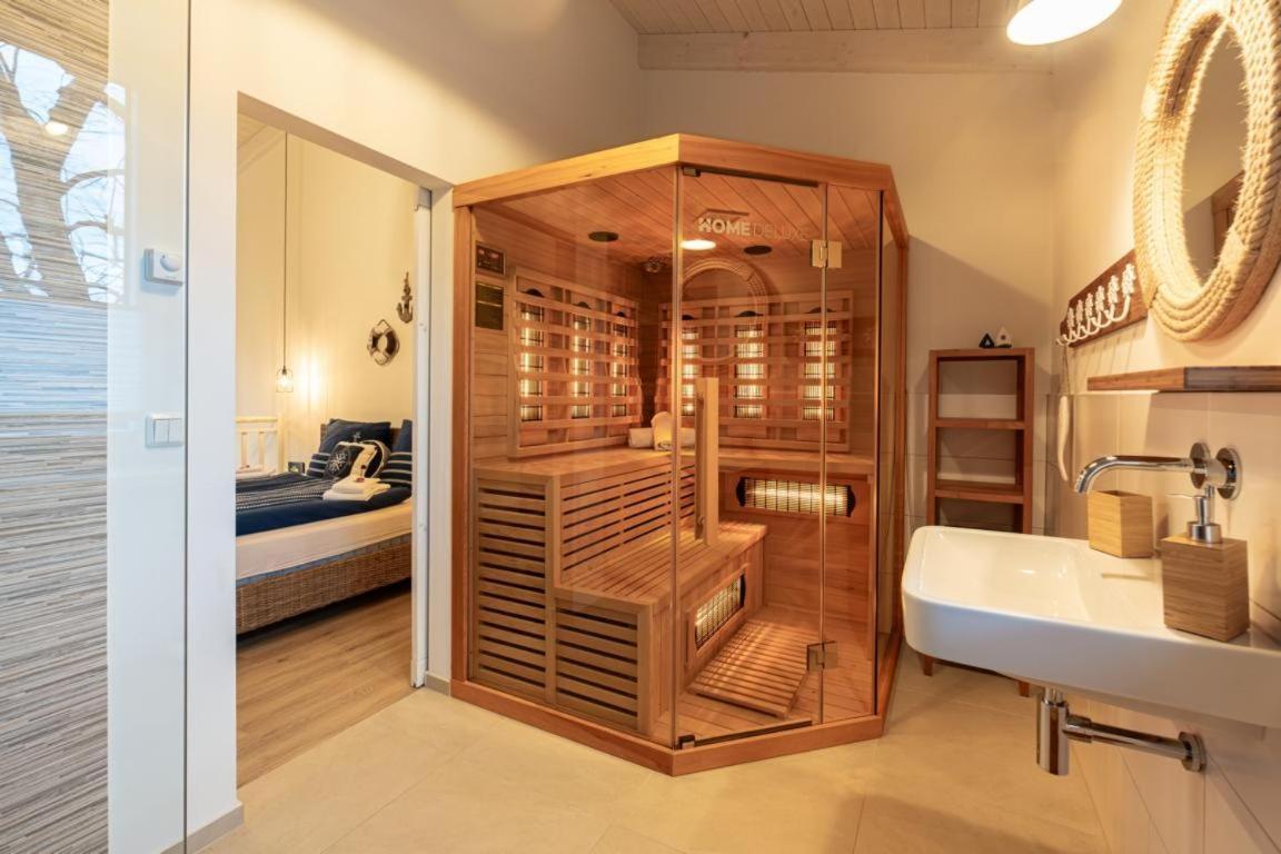 Ramoshansenhof Fewo Foerdebrise Mit Sauna Steinberg  Ngoại thất bức ảnh